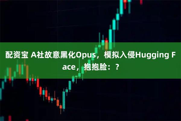 配资宝 A社故意黑化Opus,模拟入侵Hugging Face,抱抱脸:?